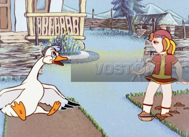 Девочка и гусь (1975)